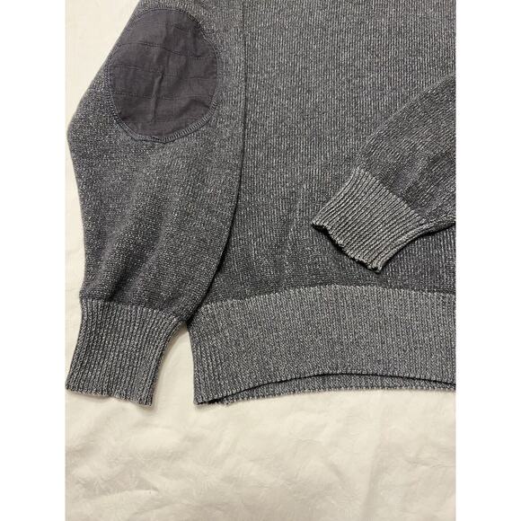 REDHEAD Pullover Sweater with Elbow patches 1/4 Zip--Men's Large - Picture 3 of 11